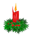 christmas candle light